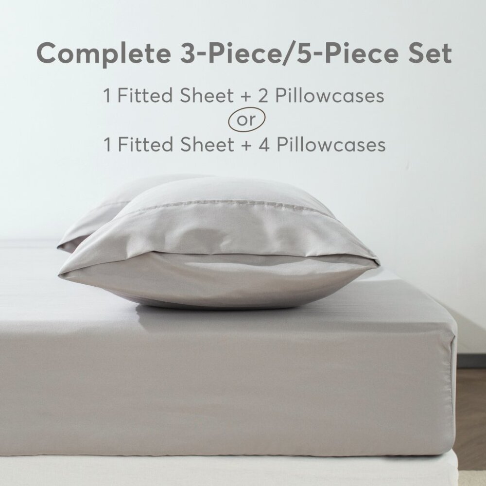 New Sheet Sets - Original Packaging - Grey - Any Size